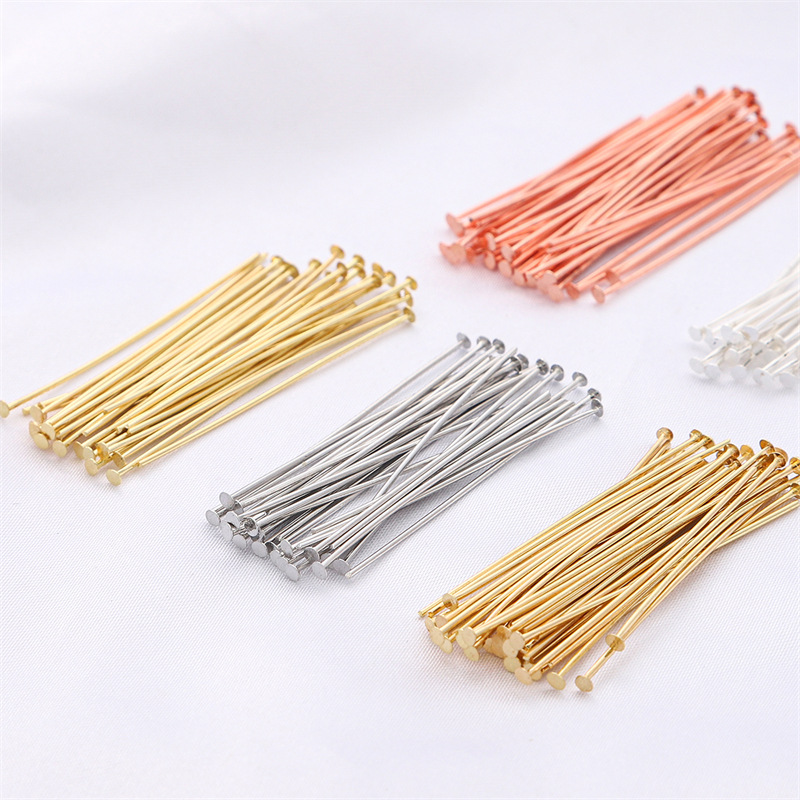 Jewelry Making Jig - 50 unidades/pacote 925 prata esterlina pinos