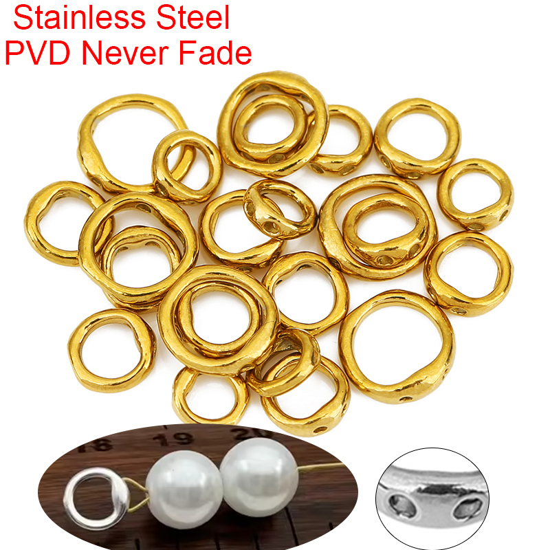 Jewelry Making Ideas - 20 pçs de aço inoxidável colar