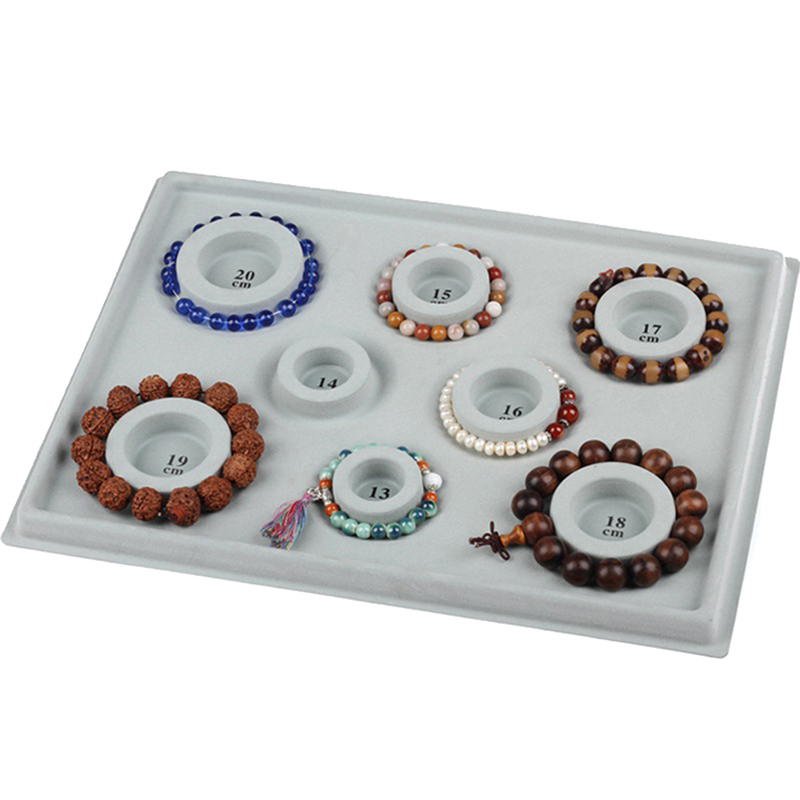 Jewelry Making Table - Cinza reuniram grânulo placa pulseira miçangas