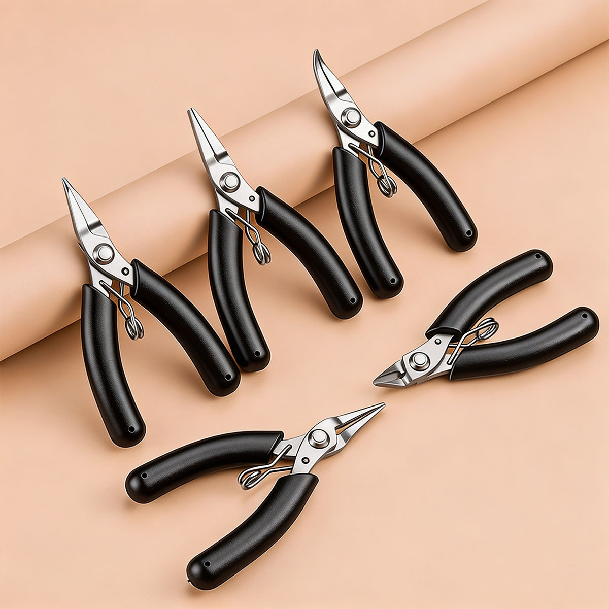 Jewelry Making Needle Nose Pliers - Alicate de Bico Fino em Aço