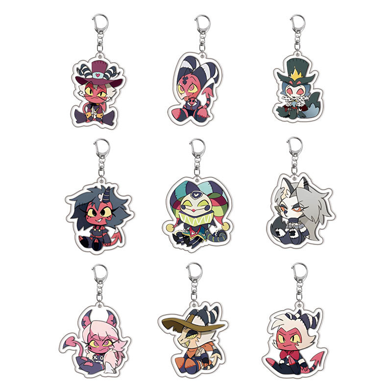 Jewelry Making Ideas - Novos Produtos de Acrílico Hazbin Hotel: