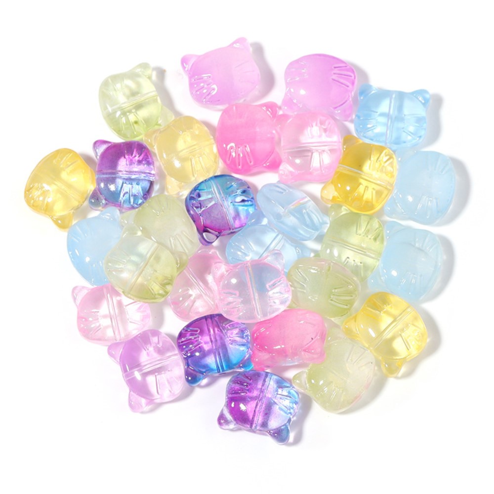 Jewelry Making Jig - 30 pçs/lote bonito vidro cabeça de