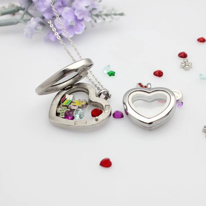 Jewelry Making For Birthday Party - Pingente de medalhão flutuante em forma