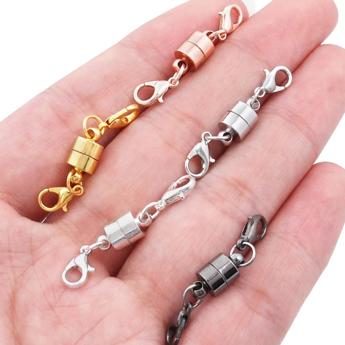Jewelry Making Kit For Adults - 5 jogos/lote fechos magnéticos com fechos