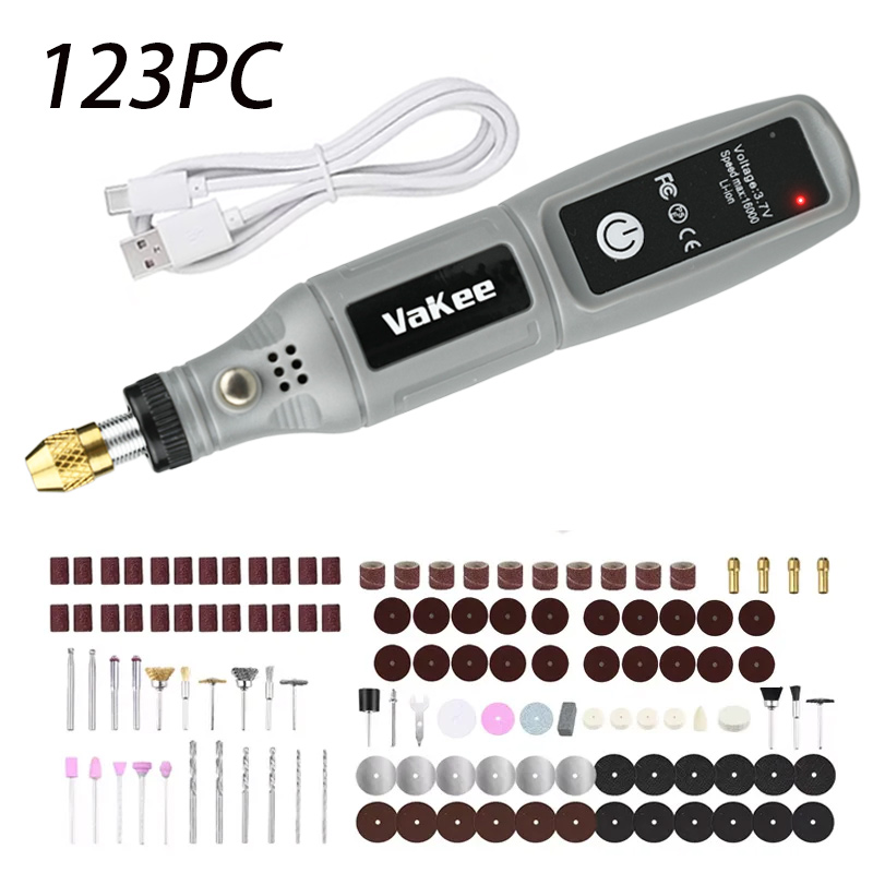 Jewelry Making Workshops - Ferramenta Rotativa Vakee 16000RPM, Mini Moedor