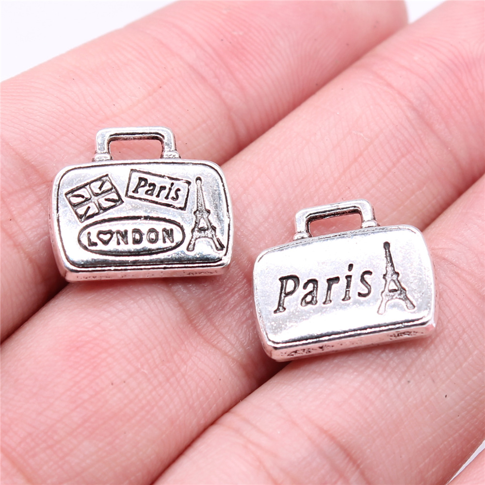 Jewelry Making In London - Wysiwyg 5 peças 16x14mm cor prata