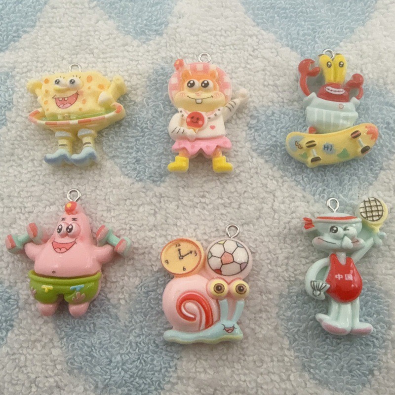 Jewelry Making Earrings - 10 peças de pingente de resina