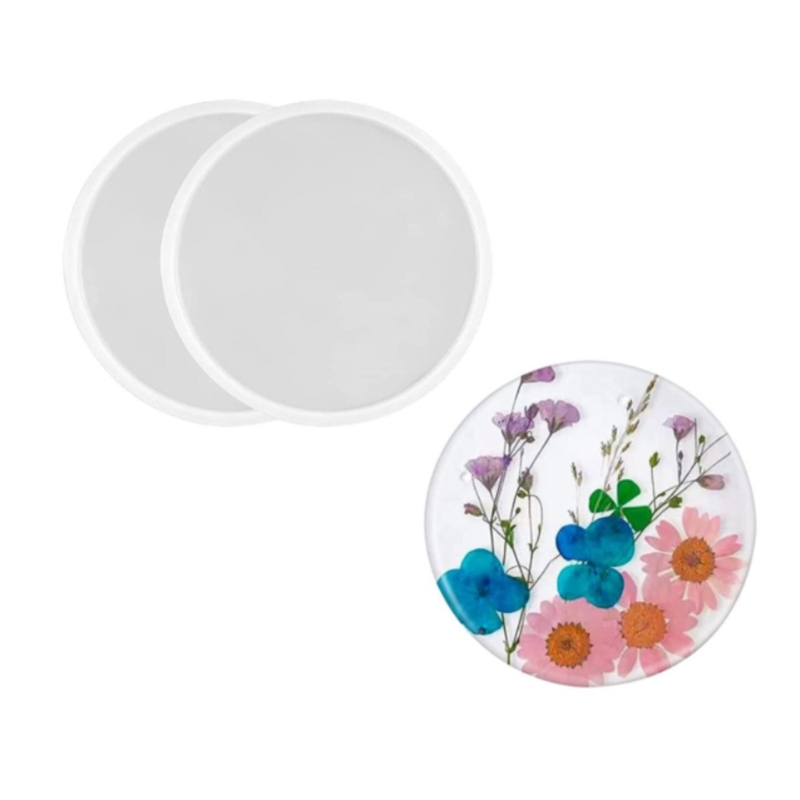 Molde De Resina De Coaster Red - Jewelry Making Table avaliação e preço