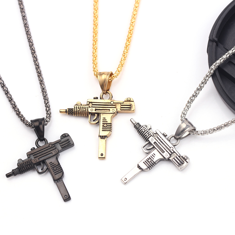 Colar Pingente de Arma de Fogo - Jewelry Making Workshops avaliação e preço