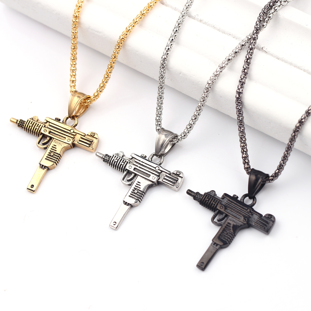 Colar Pingente de Arma de Fogo - Jewelry Making Workshops avaliação e preço
