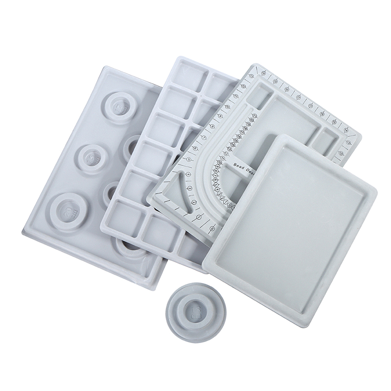 Cinza reuniram grânulo placa p - Jewelry Making Table avaliação e preço