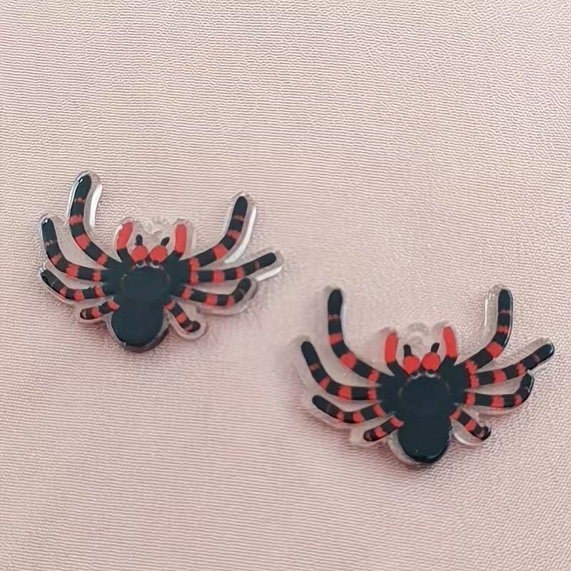 Pingente de aranha de acrílico - Jewelry Making Earrings avaliação e preço