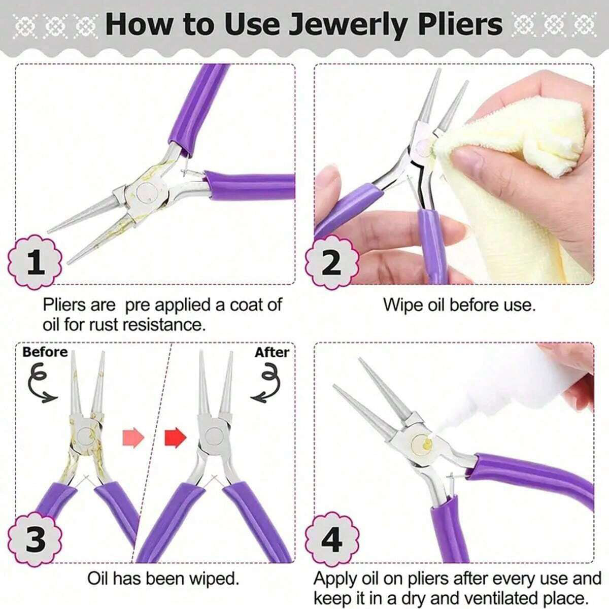 Conjunto de ferramentas para f - Jewelry Making Needle Nose Pliers avaliação e preço