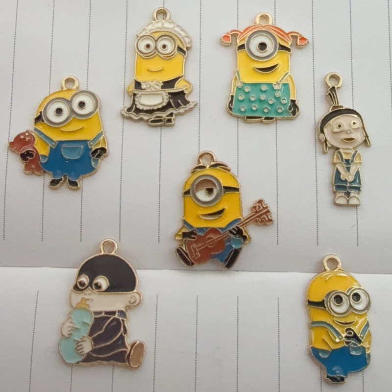 10 peças de pingente de desenh - Jewelry Making Earrings avaliação e preço