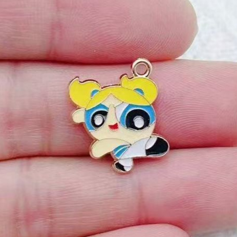 10 peças de pingente de menina - Jewelry Making Earrings avaliação e preço