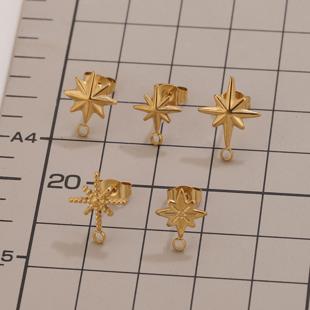 6 Peças de Brincos de Estrela  - Jewelry Making Workshops avaliação e preço
