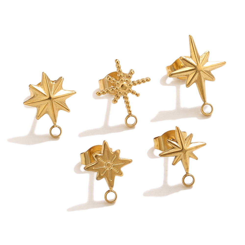 6 Peças de Brincos de Estrela  - Jewelry Making Workshops avaliação e preço