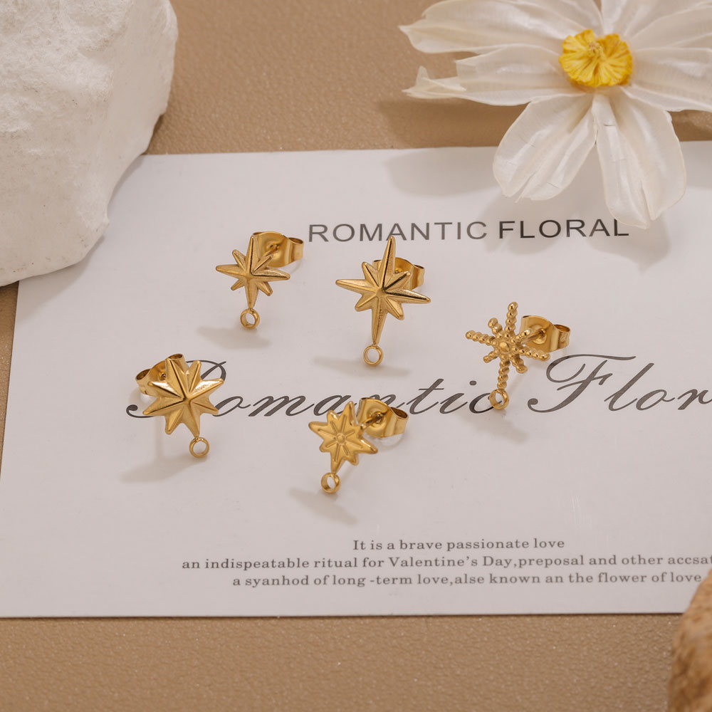 6 Peças de Brincos de Estrela  - Jewelry Making Workshops avaliação e preço