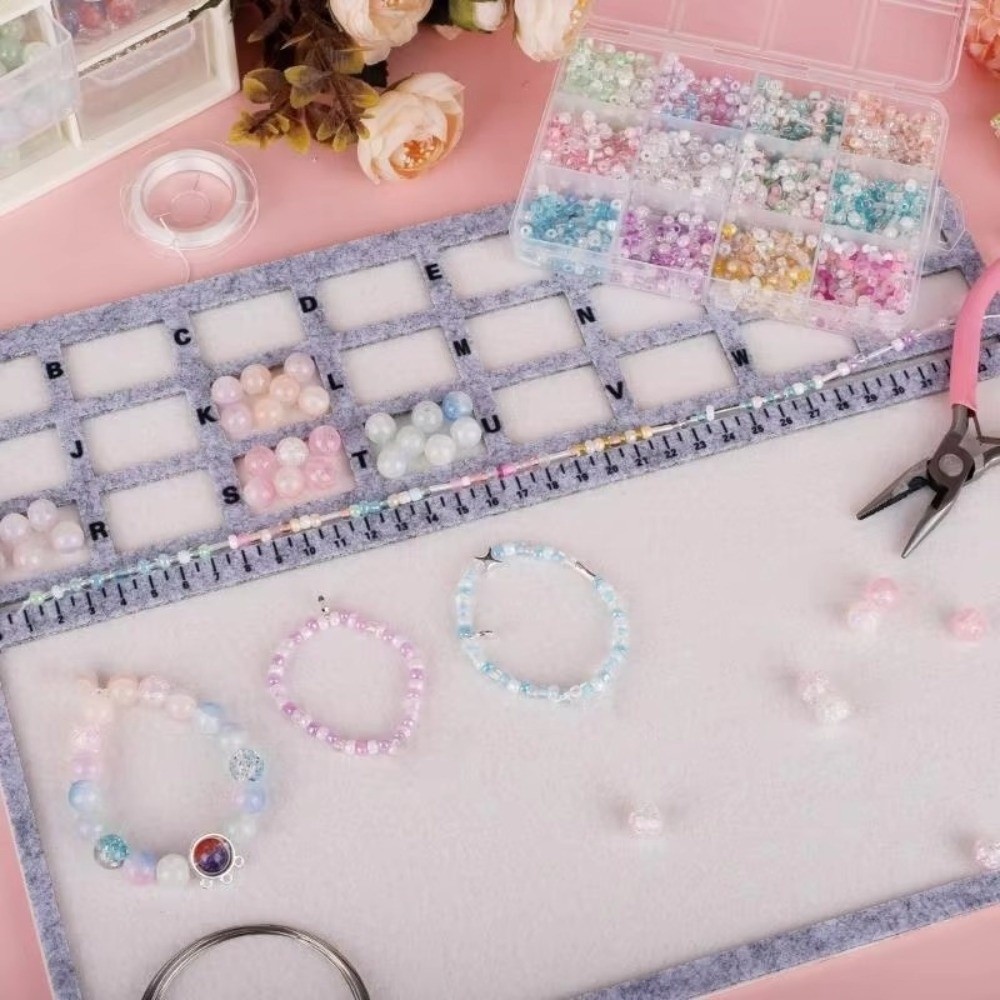 Tapete de Feltro para Miçangas - Jewelry Making Table avaliação e preço