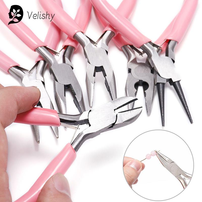 1pc mini alicate diagonal redo - Jewelry Making Needle Nose Pliers avaliação e preço