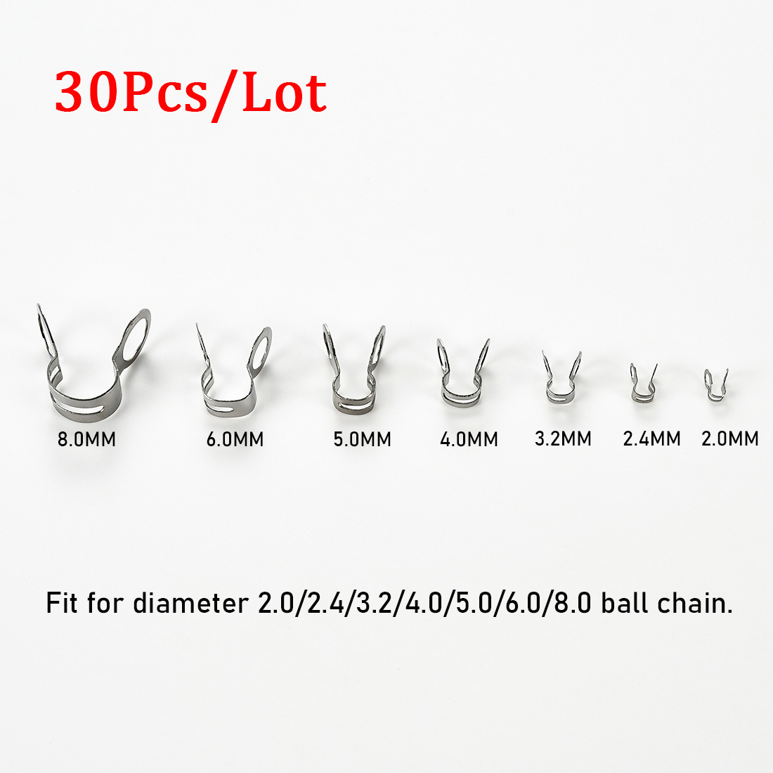 30 peças fechos de conector de - Jewelry Making Kit For Adults avaliação e preço