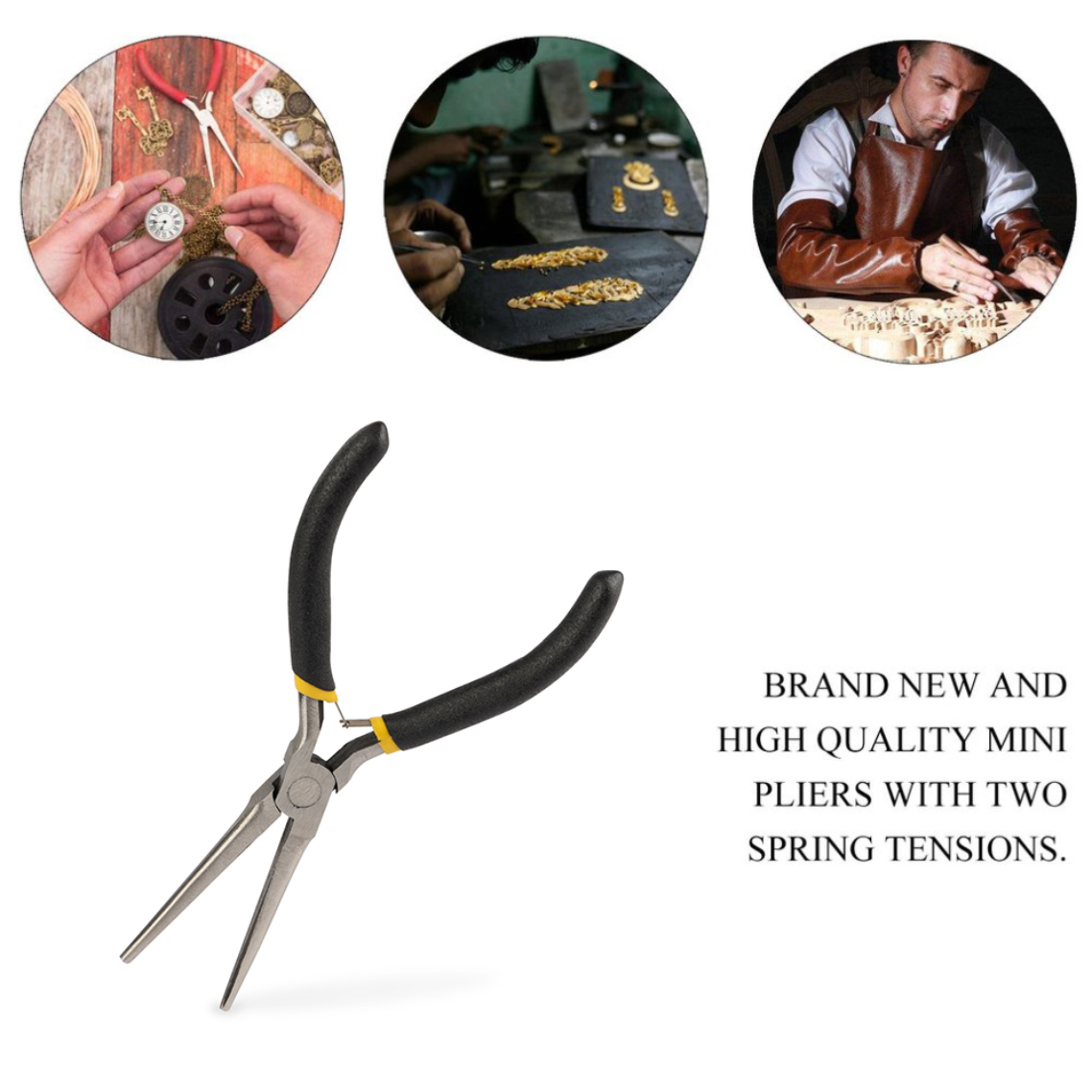 Mini alicate de nariz agulha d - Jewelry Making Needle Nose Pliers avaliação e preço