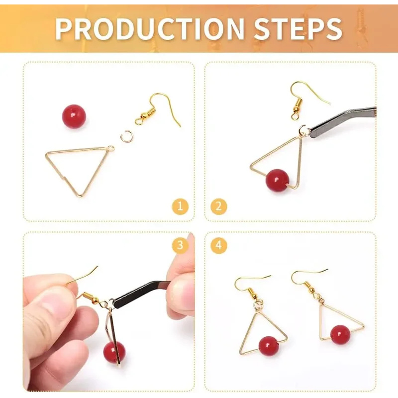 100/500 pçs diy brinco descobe - Jewelry Making Earrings avaliação e preço