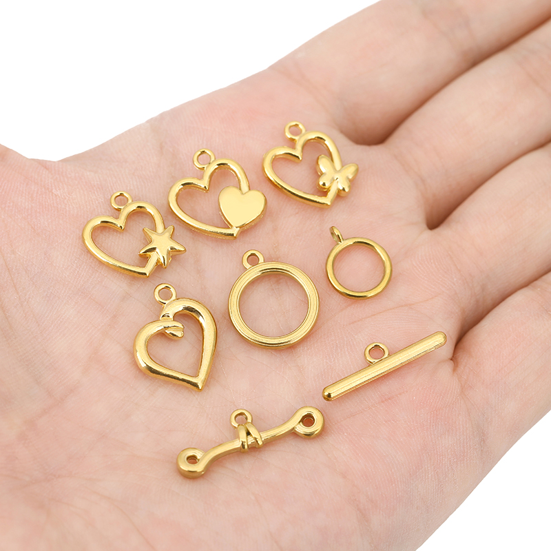 5 conjuntos de fechos OT de aç - Jewelry Making Kit For Adults avaliação e preço