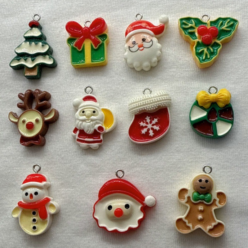 10 Peças de Pingentes de Resin - Jewelry Making Earrings avaliação e preço