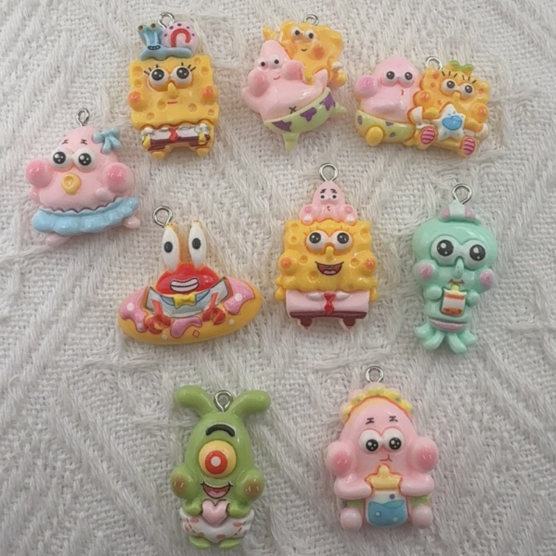 10 peças de pingente de resina - Jewelry Making Earrings avaliação e preço