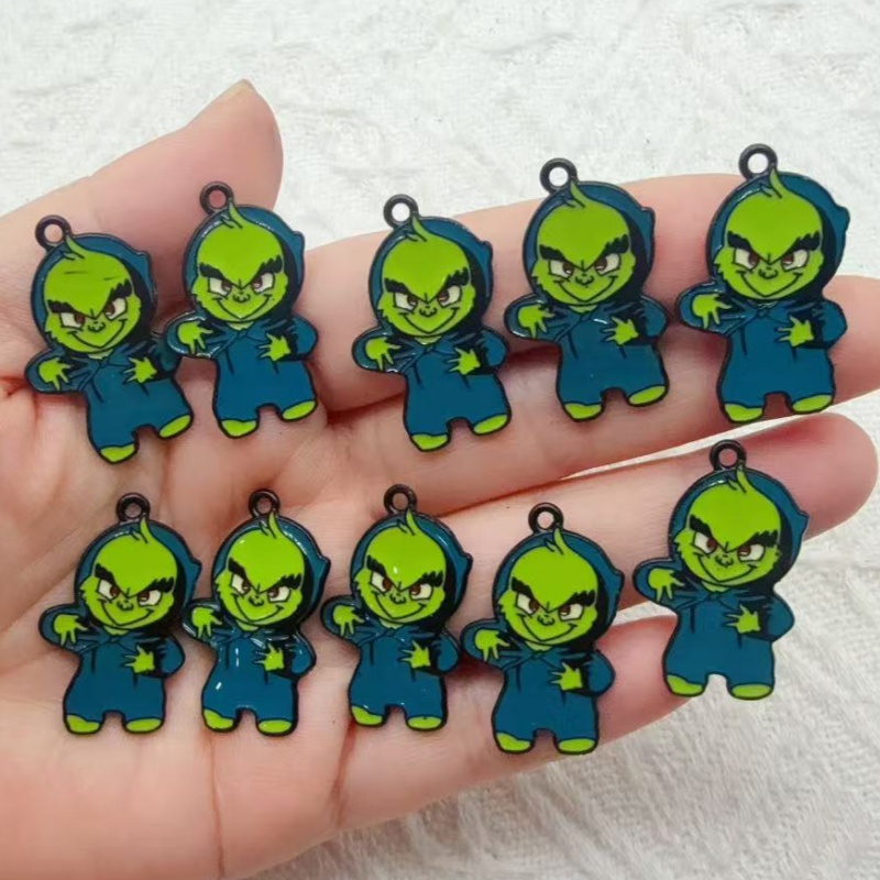 10 peças de pingente de Natal  - Jewelry Making Earrings avaliação e preço
