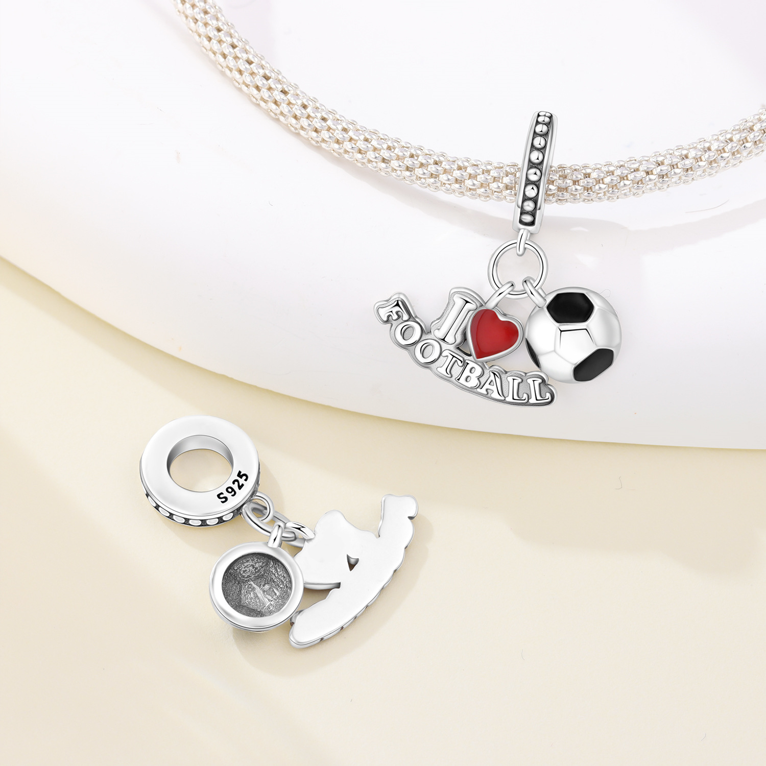 Pingente de Prata Esterlina S9 - Jewelry Making Table avaliação e preço