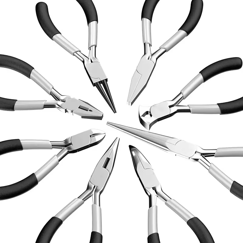 Alicate diagonal de fio de cor - Jewelry Making Needle Nose Pliers avaliação e preço