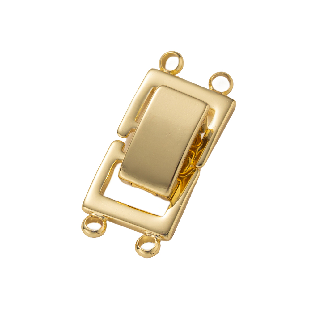 2 pçs 14k banhado a ouro fecho - Jewelry Making Kit For Adults avaliação e preço