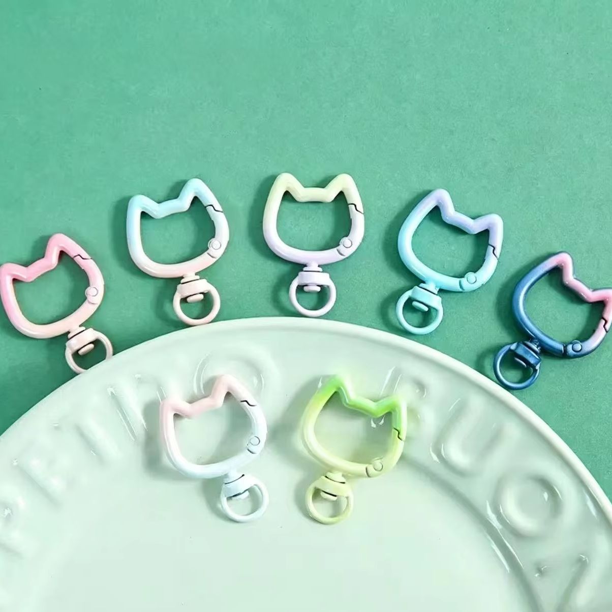 5-10 Peças Mosquetão Gradiente - Jewelry Making Kit For Adults avaliação e preço