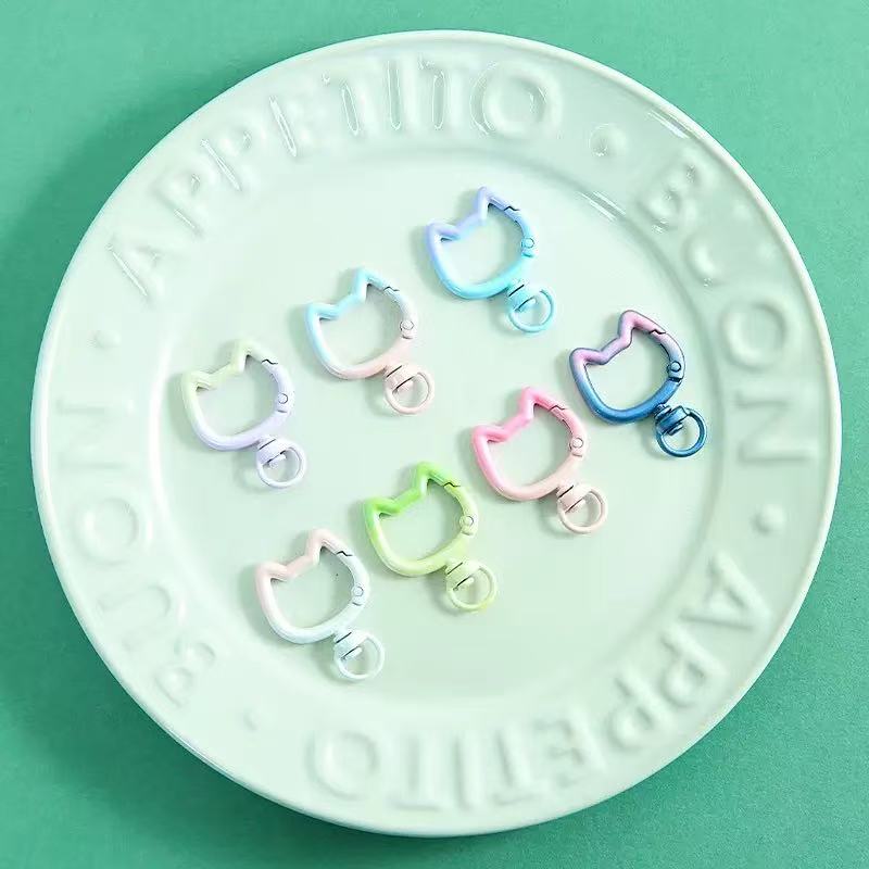 5-10 Peças Mosquetão Gradiente - Jewelry Making Kit For Adults avaliação e preço