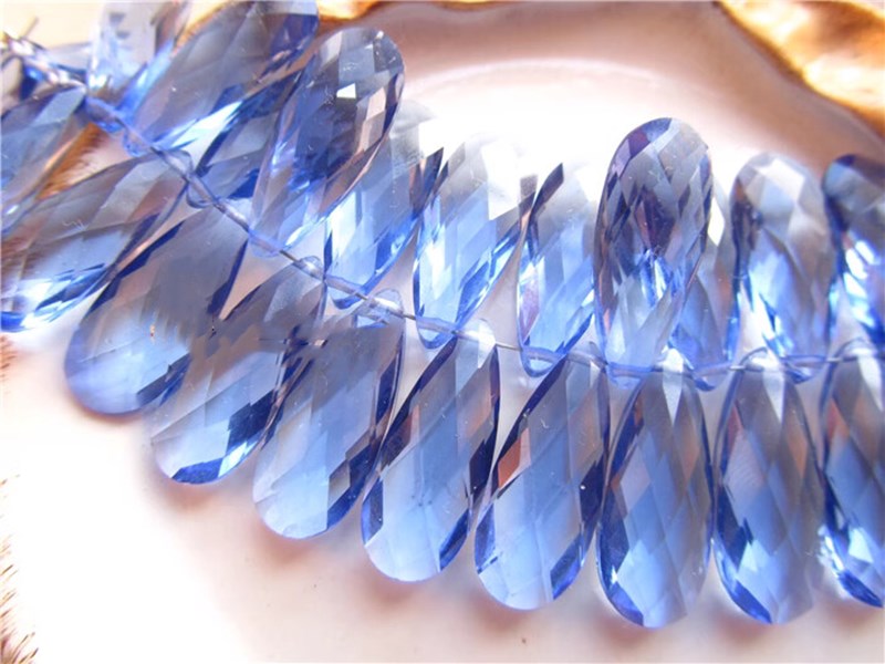 2 Peças de Contas Soltas de Qu - Jewelry Making In London avaliação e preço